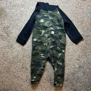 Carhartt Camo and Black Kids Bodysuit